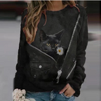 Katten-T-shirt