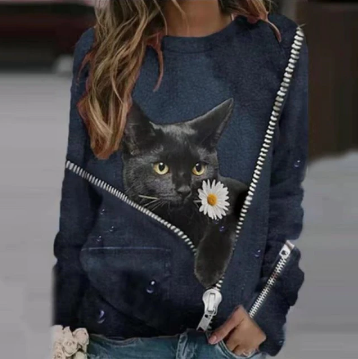 Katten-T-shirt