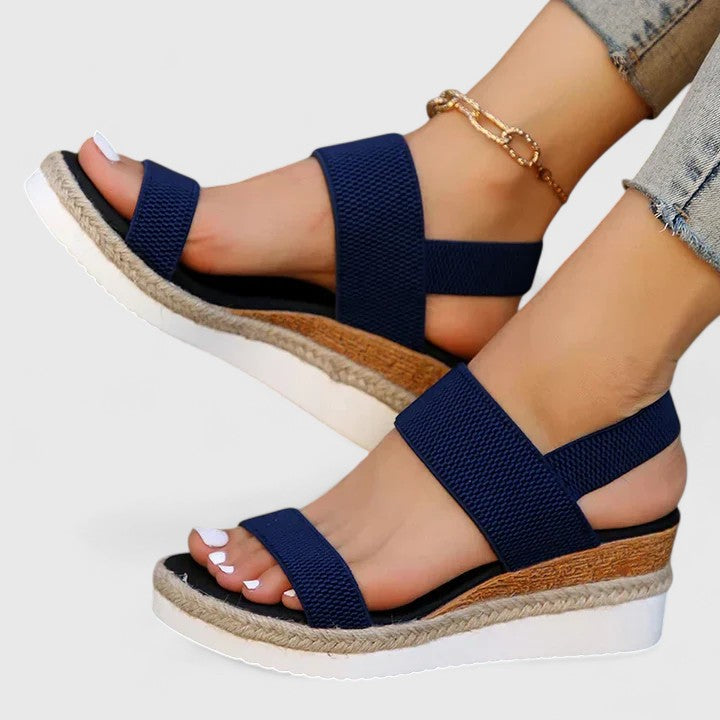 Sandalen met voetboogsteun en ruimte voor eigen inlegzolen