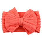 Nylon kinderhaarband met strik