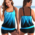 Plus size tankini voor strand & zwembad
