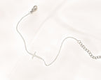 Kruisarmband in goud- en zilverkleur — afbeelding 9