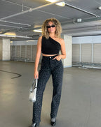 Glitter dames jeans — afbeelding 11